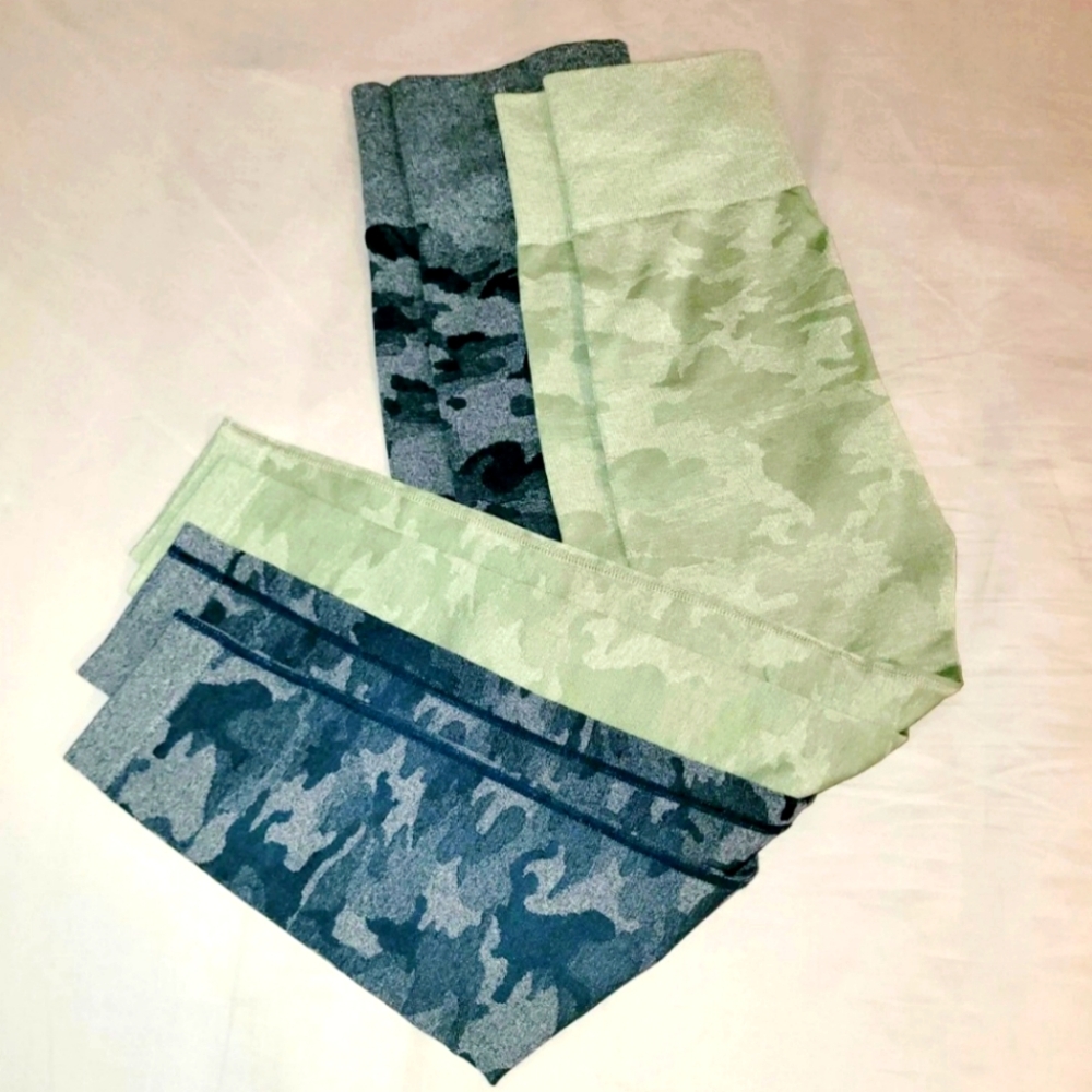 Camo Print Leggings Set